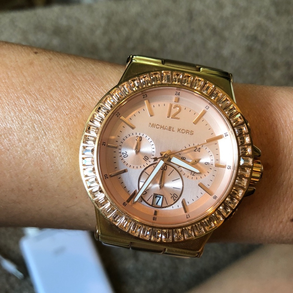 Michael Kors watch (Rose gold ) 46 mm